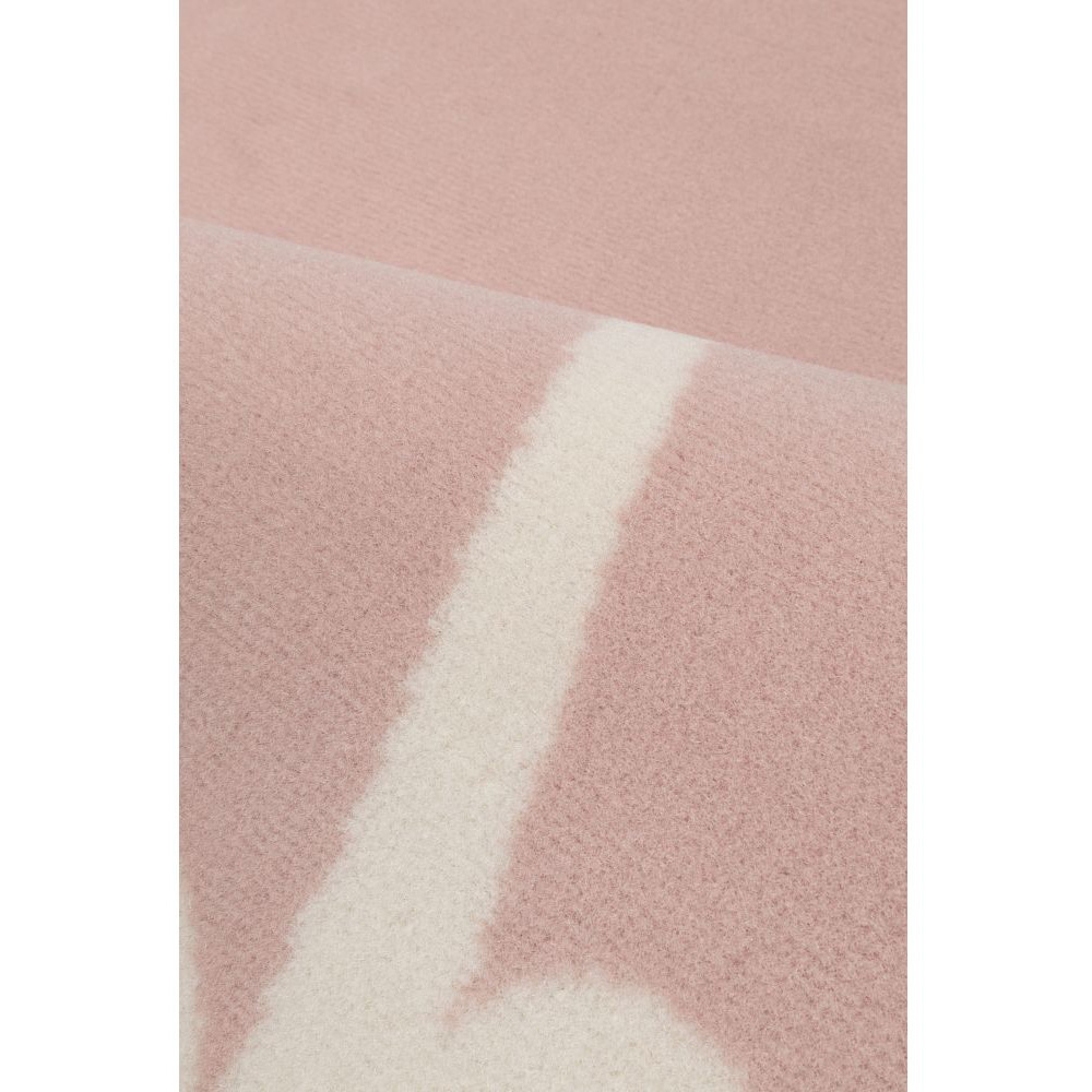 Homemaker Maestro Pink Bow Border Rug 120 x 170cm Image 3