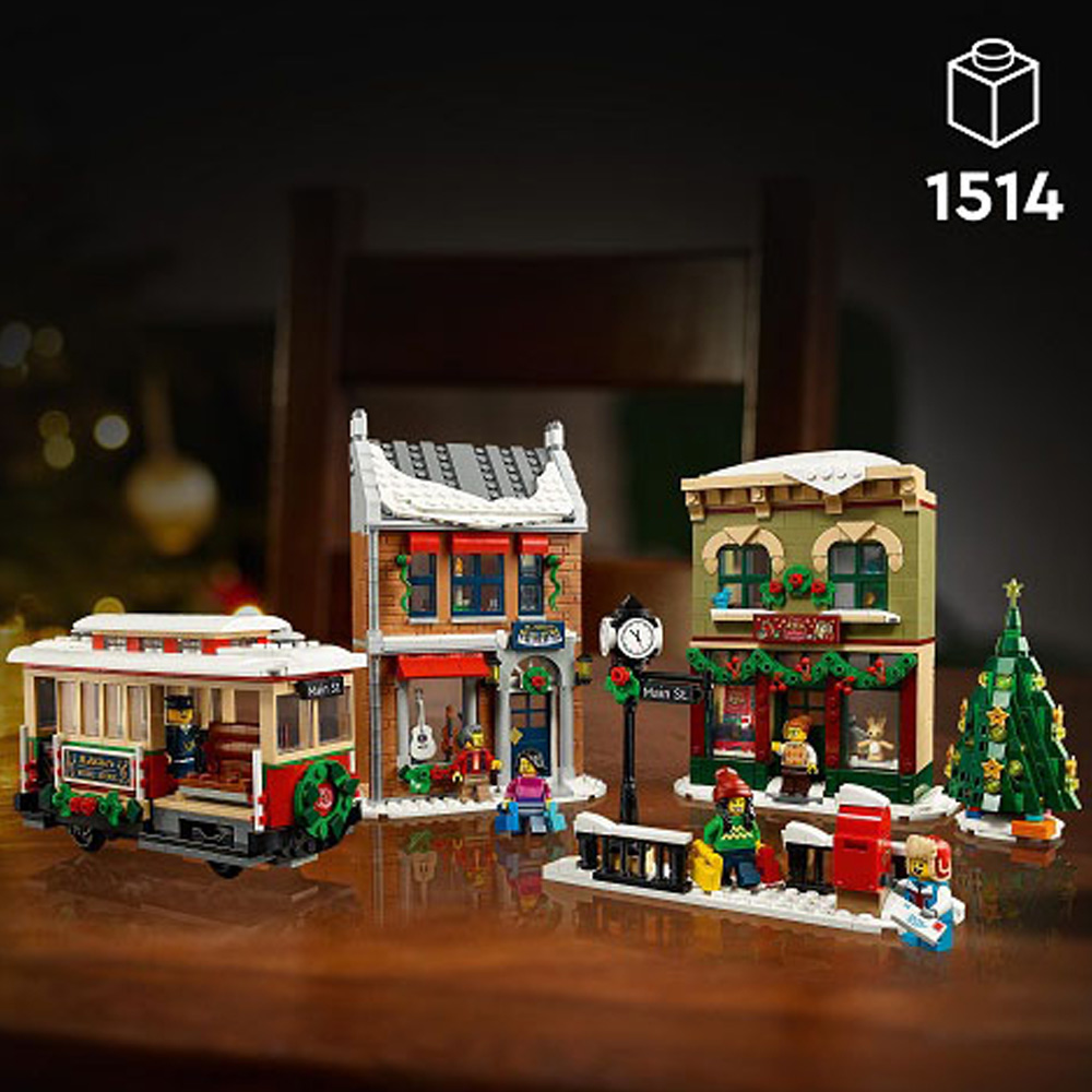 LEGO 10308 Christmas High Street Building Toy Set Image 3