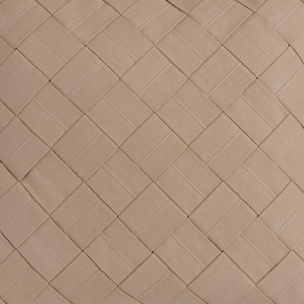 Wilko Cream Woven Cushion 43 x 43cm Image 4