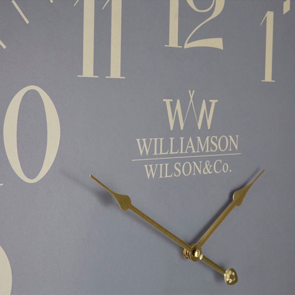 Premier Housewares Classical Grey Wall Clock Image 3