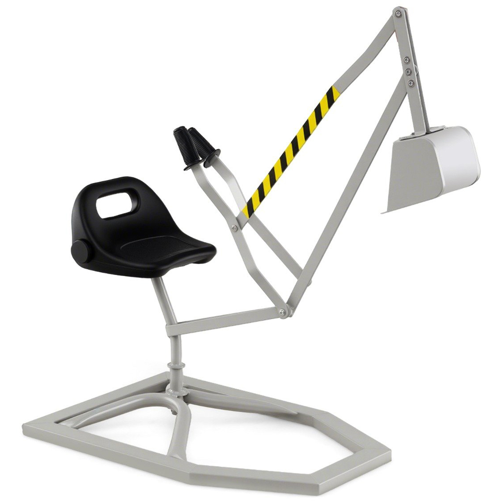 Costway Kids Grey Rotatable Sand Digger Image 3