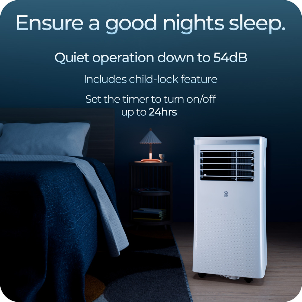 Avalla S-290 Portable 3-in-1 Air Conditioner; 3000W Industrial Class 10000BTU - 100m3 Coverage Image 9