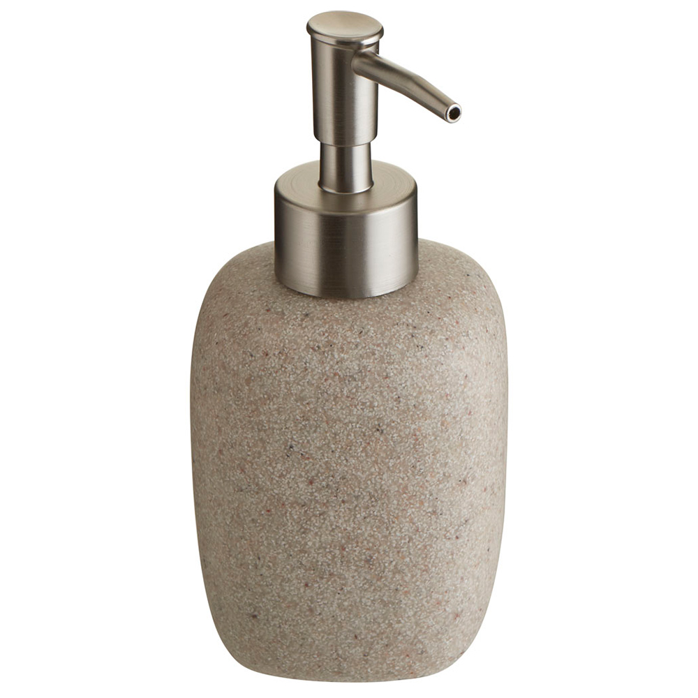 Wilko Sandstone Soap Dispenser Image 2