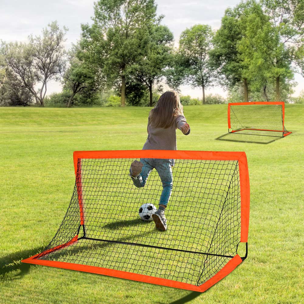 HOMCOM Tetron Mesh Football Goal Image 2