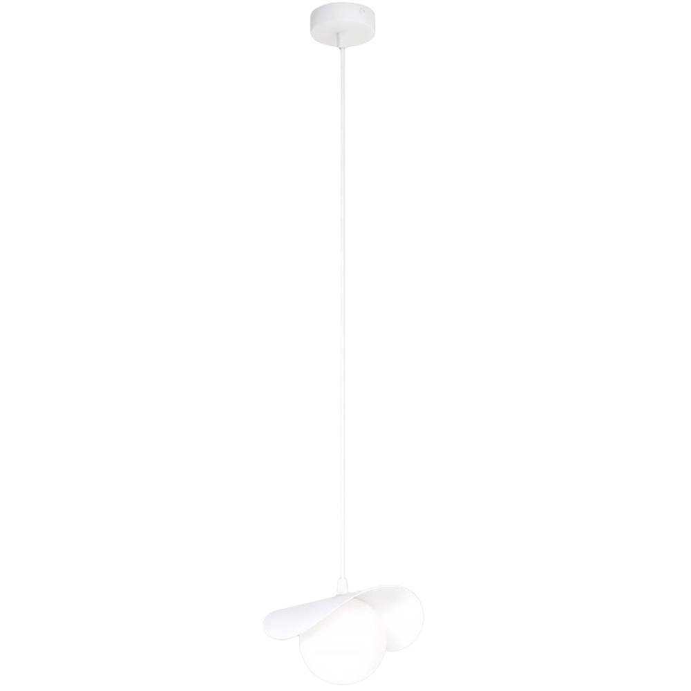 Emibig Ritual White Shade White Pendant Lamp Image 1