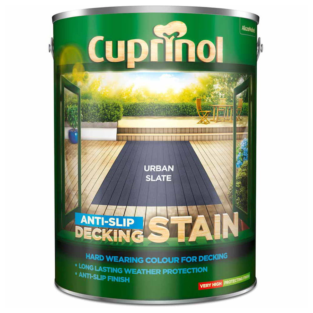 Cuprinol Urban Slate Anti Slip Decking Stain 5L Image 2