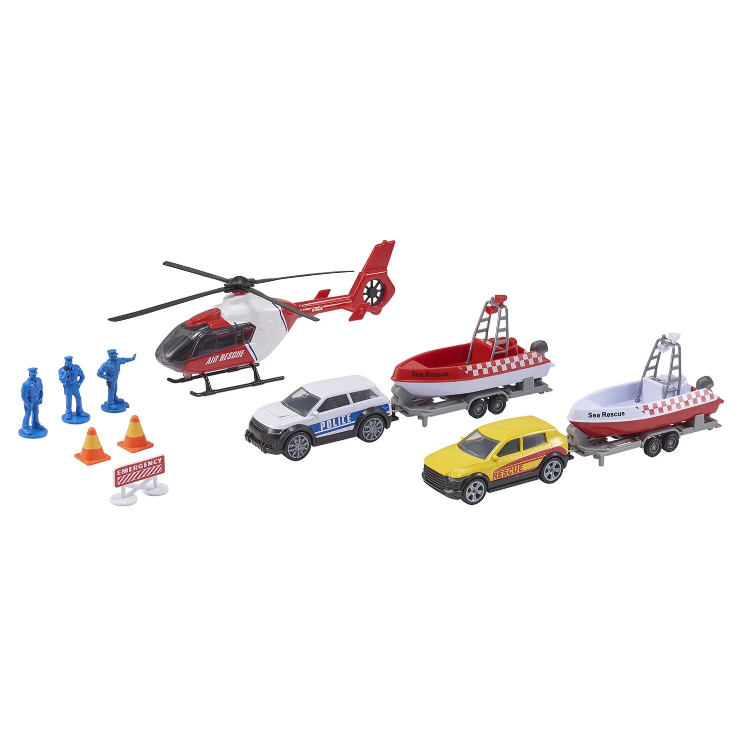 Teamsterz Street Kingz Air Sea Rescue Playset Image
