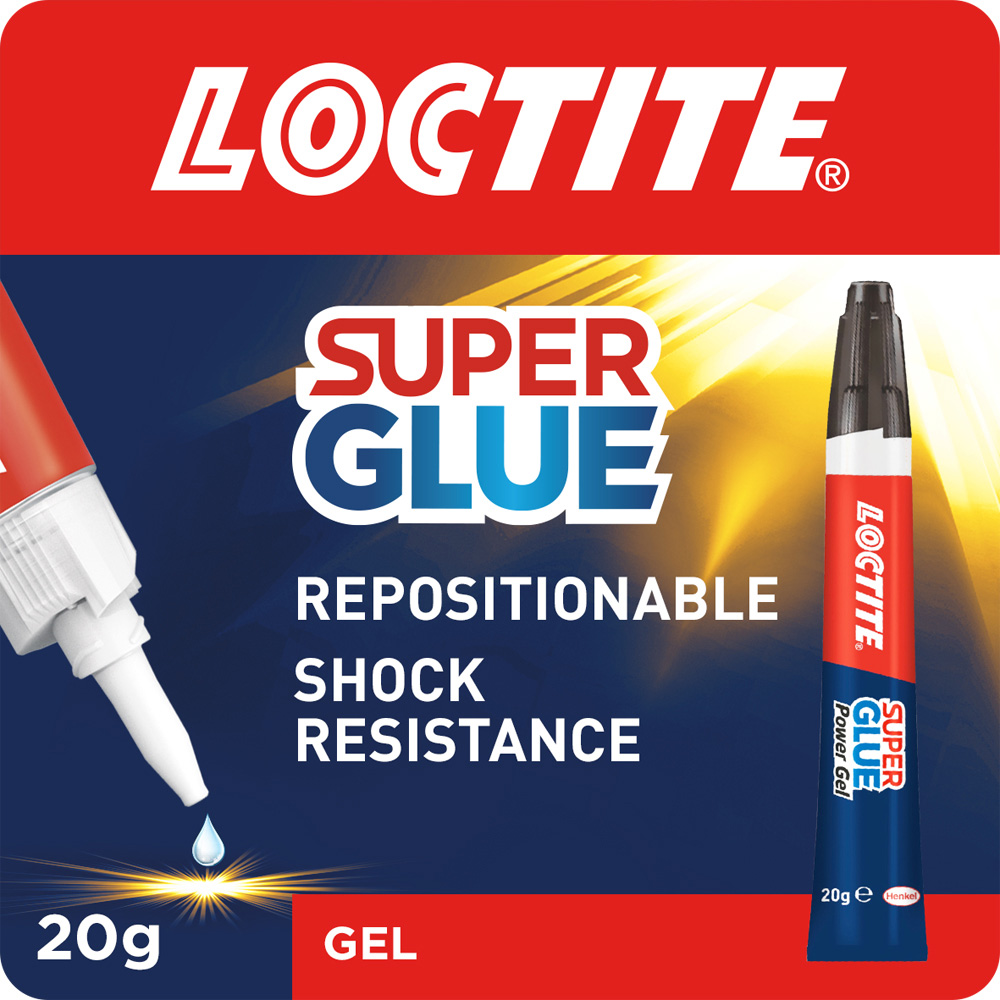 Loctite Extra Time Super Glue Power Gel 20g Image 1