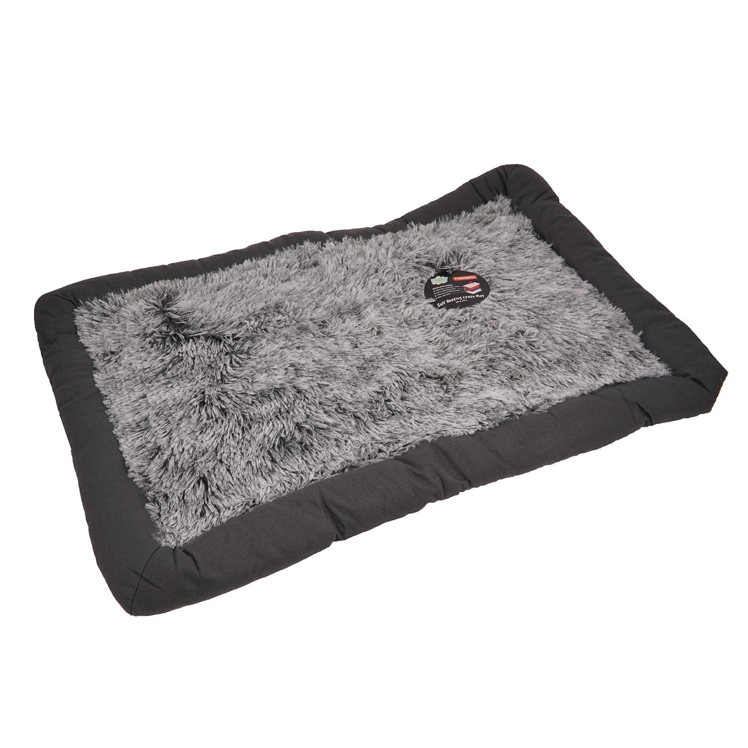 Clever Paws Grey Self Heating Dog Mat Image 1