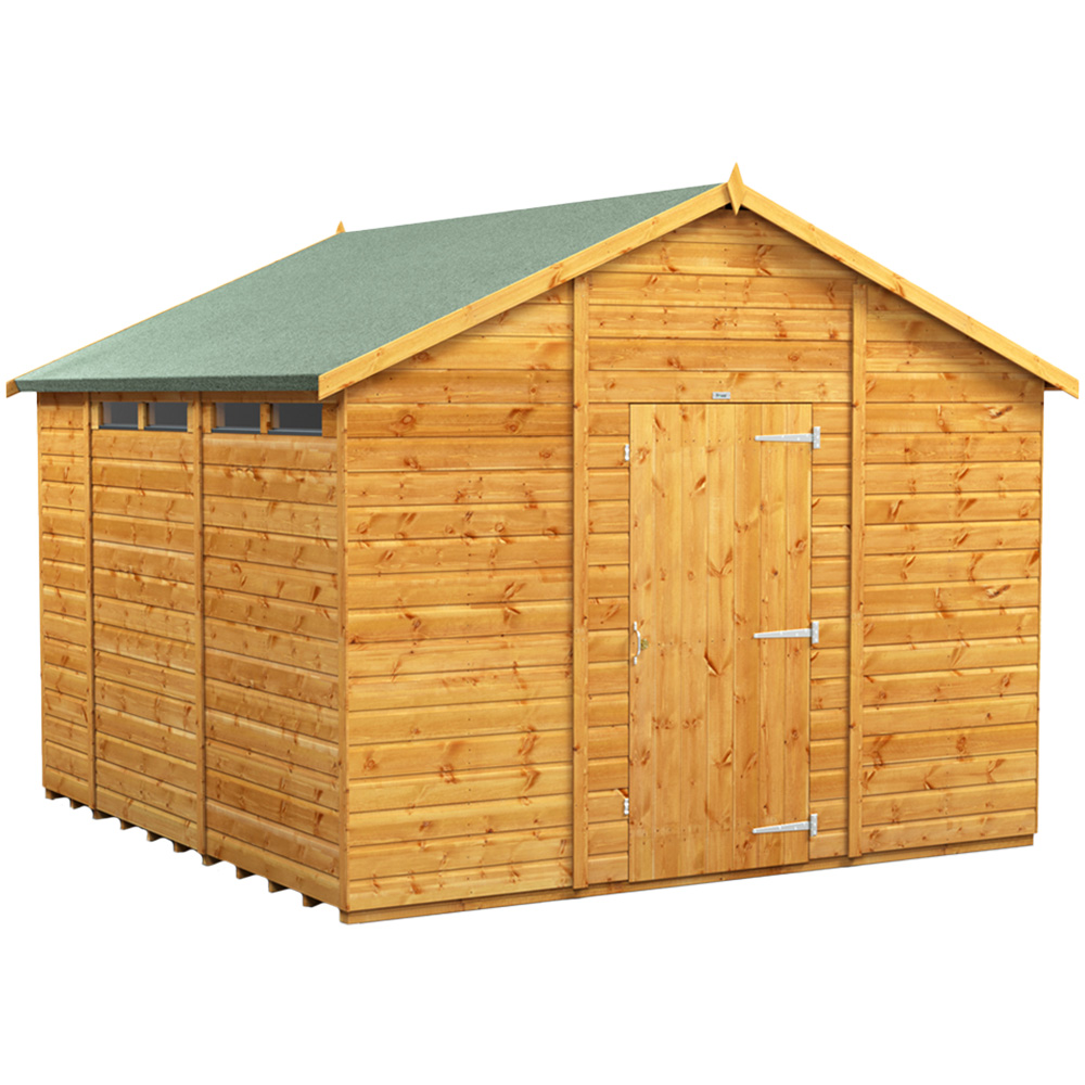 Power Sheds 10 x 10ft Apex Security Shed Image 1