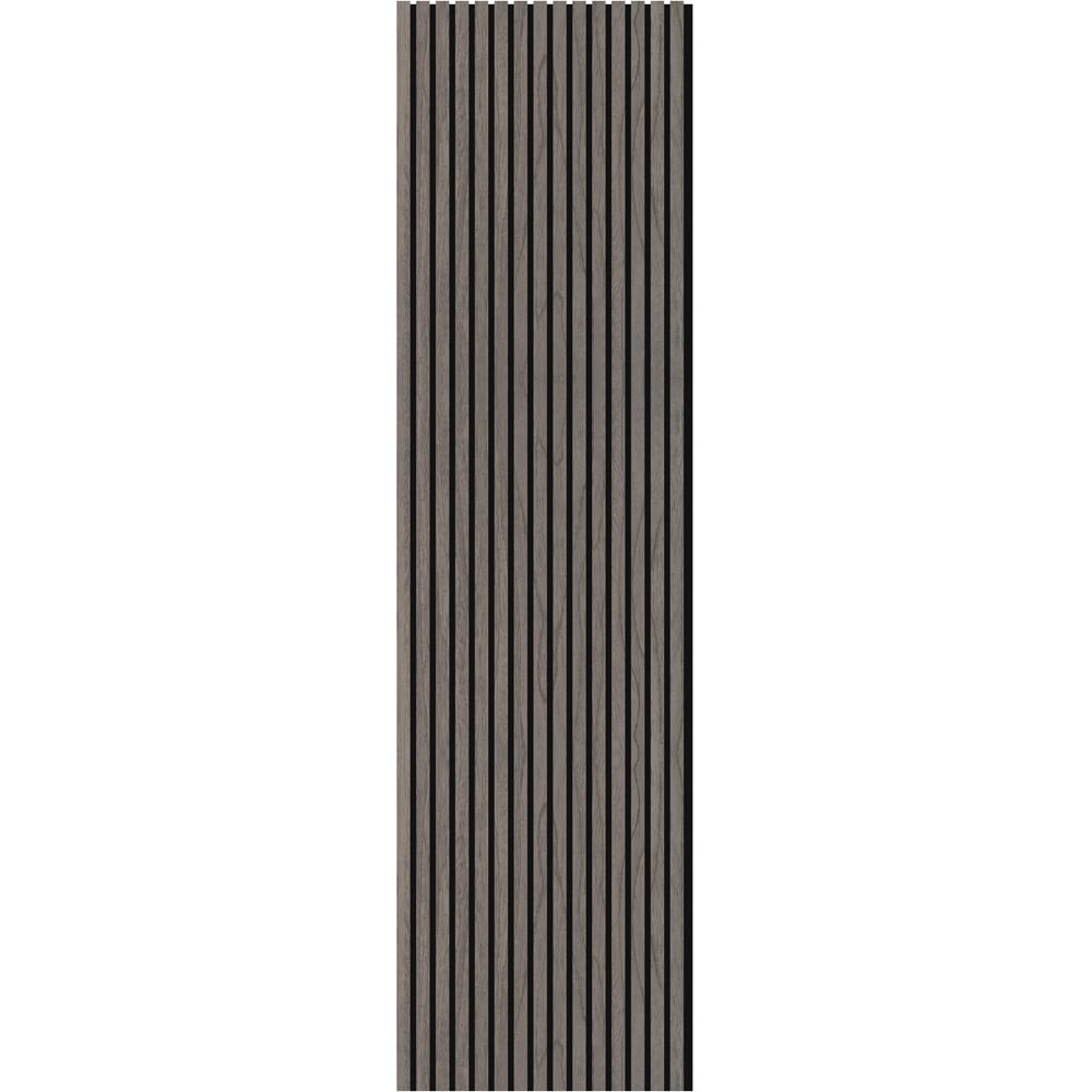 Wall Panels UK Ebony Acoustic Slat Wall Panel 2 Pack Image 3