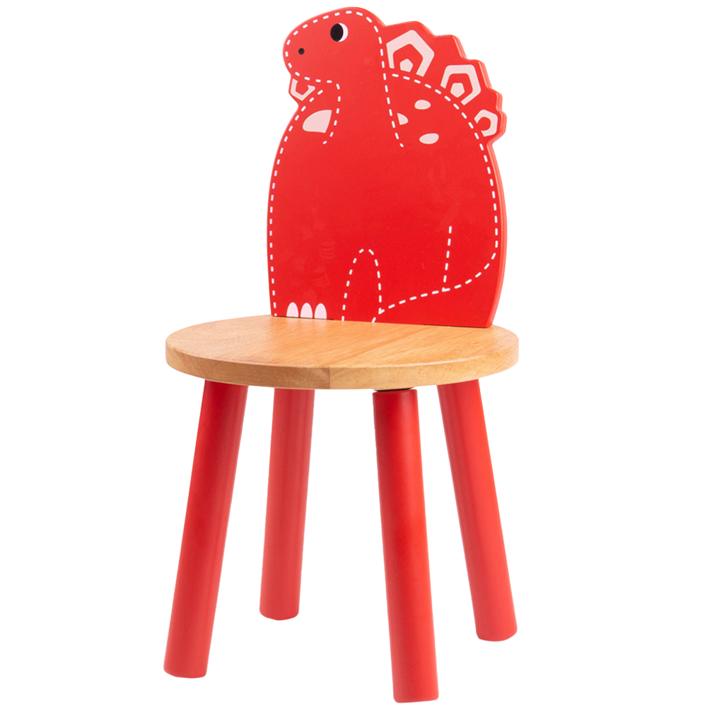 Tidlo Wooden Stegosaurus Chair Image 2
