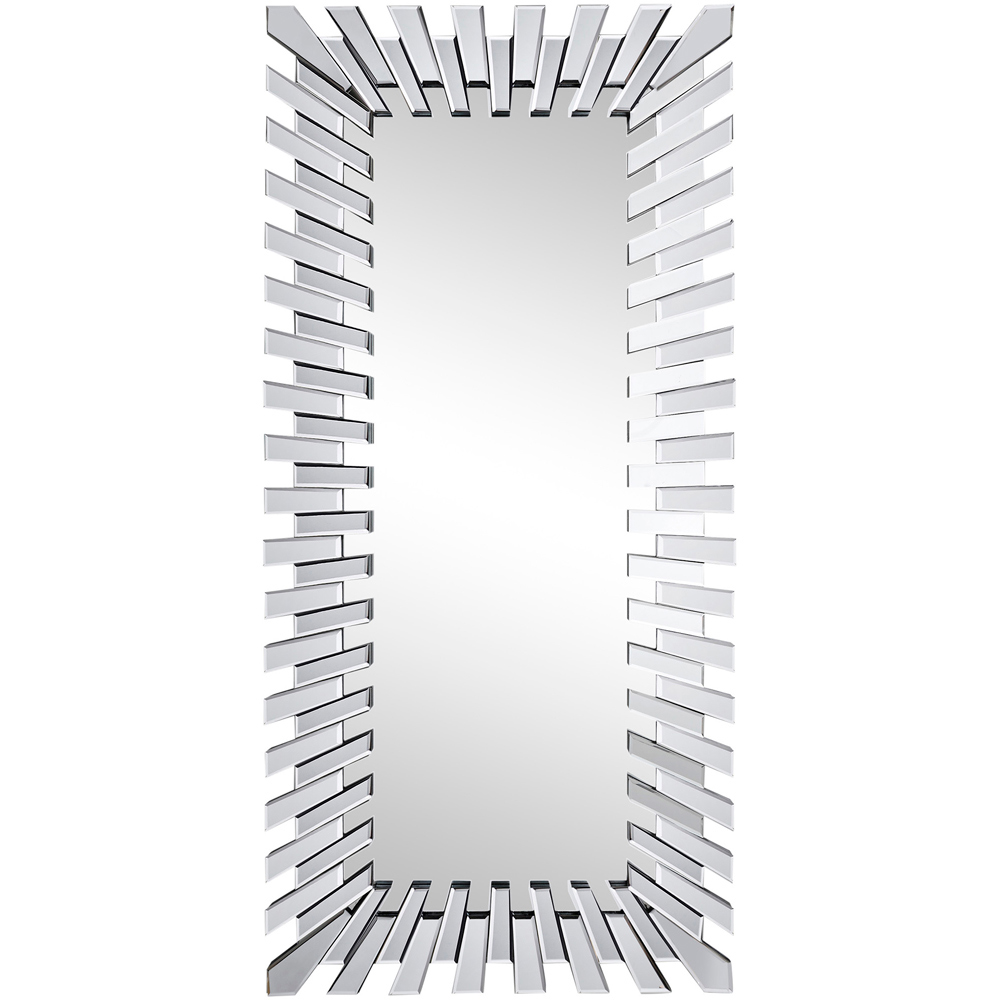 Furniturebox Astra Rectangular Large 3D Full Length Mirror 170 x 80cm Image 1