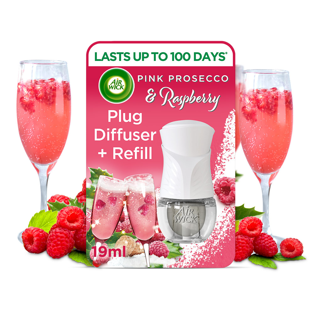 Air Wick Pink Prosecco and Raspberry Liquid Electrical Kit Image 3