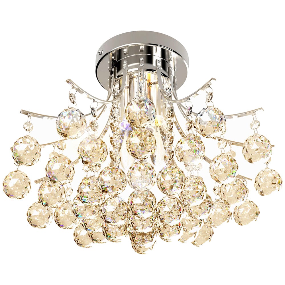 HOMCOM 3 Lights Modern Style Chandelier Image 1