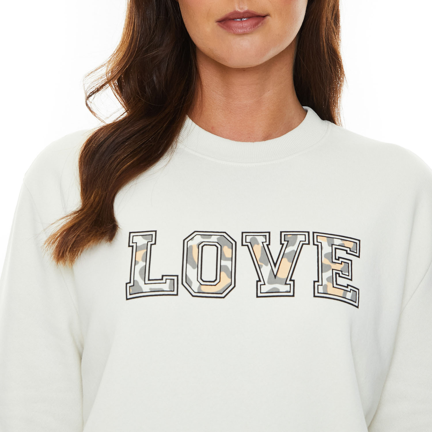Ladies Love Sweatshirt - Marshmellow / 16 Image 4
