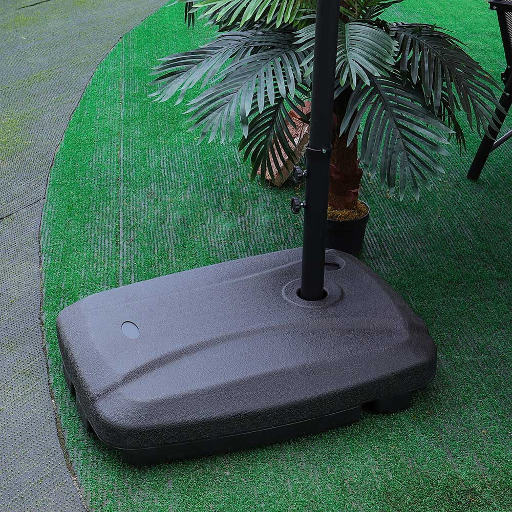 Living and Home HDPE Parasol Base with Wheels Image 6