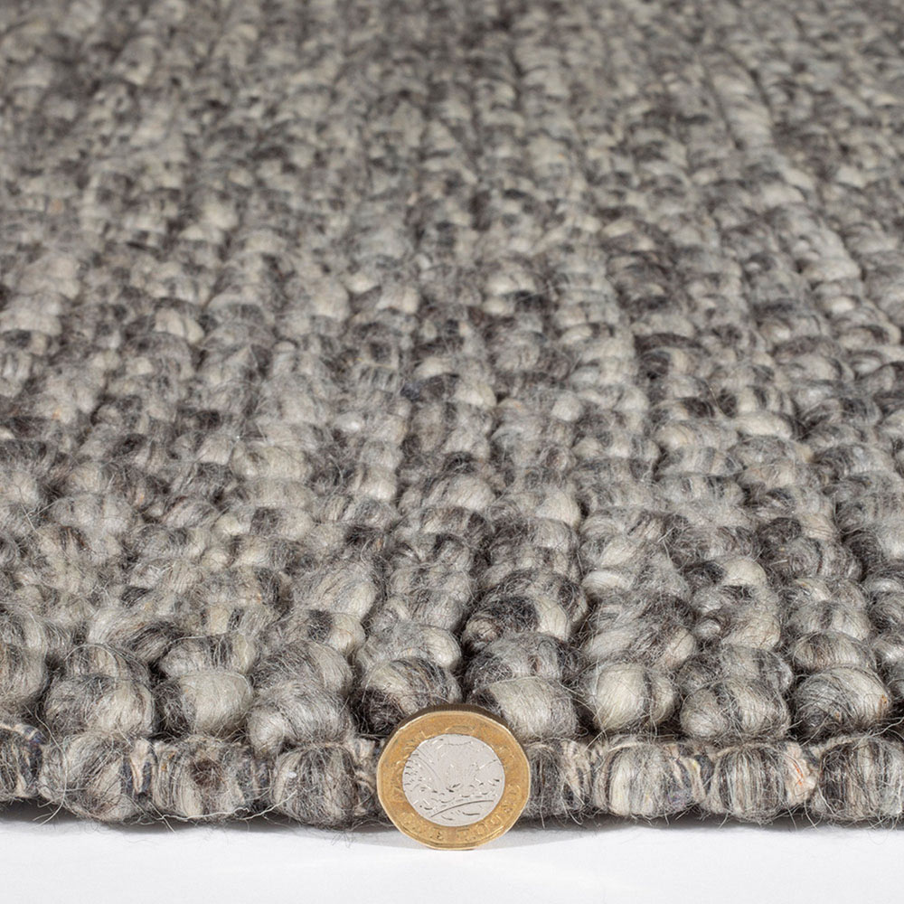 Esselle Delilah Grey Wool Rug 120 x 170cm Image 4