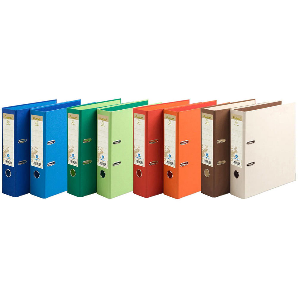 Exacompta PremTouch A4 Multicolour Recycled Lever Arch File 10 Pack Image 3