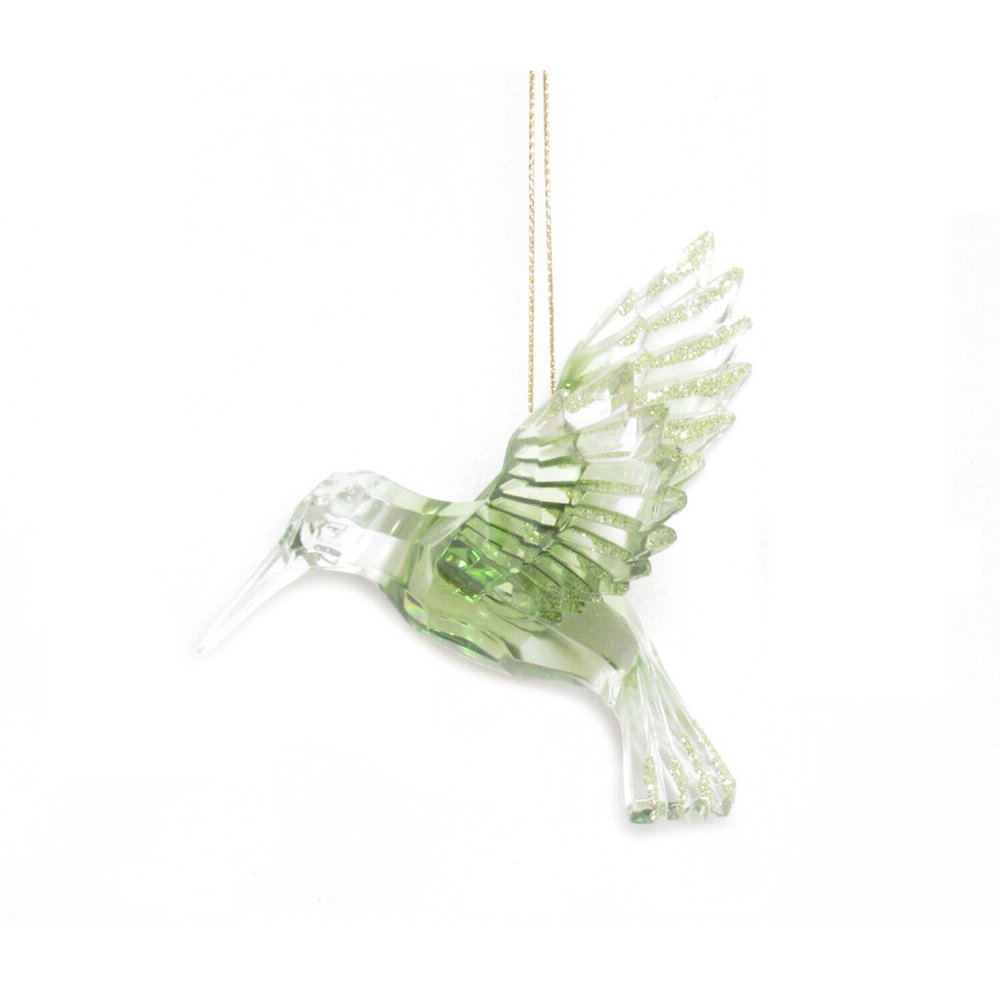 Ombre Green Hummingbird Hanging Decoration Image 8