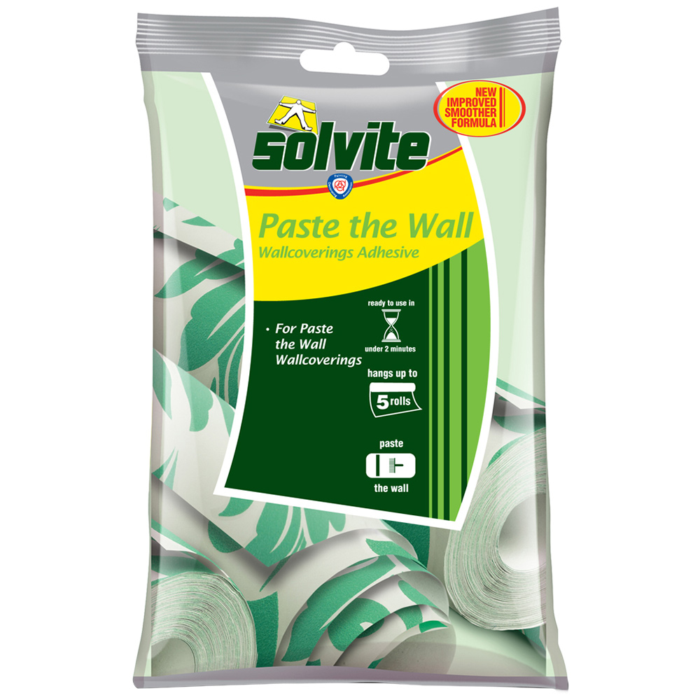 Solvite Paste The Wall Wallcoverings Adhesive 5 Roll Image 1