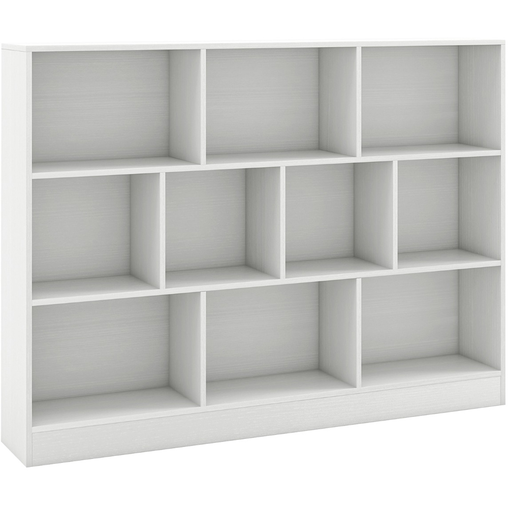 Costway 10 Cube White Bookshelf Image 2