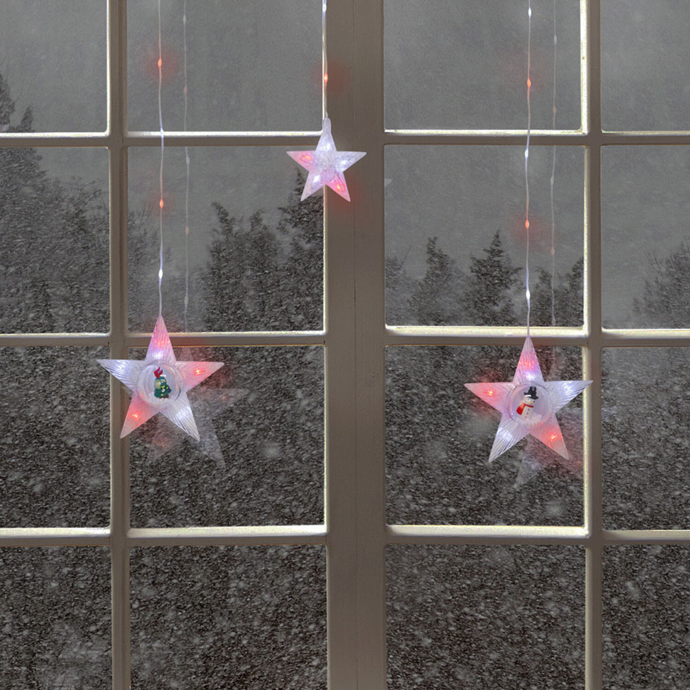 106 LED Christmas Curtain Light Image 3