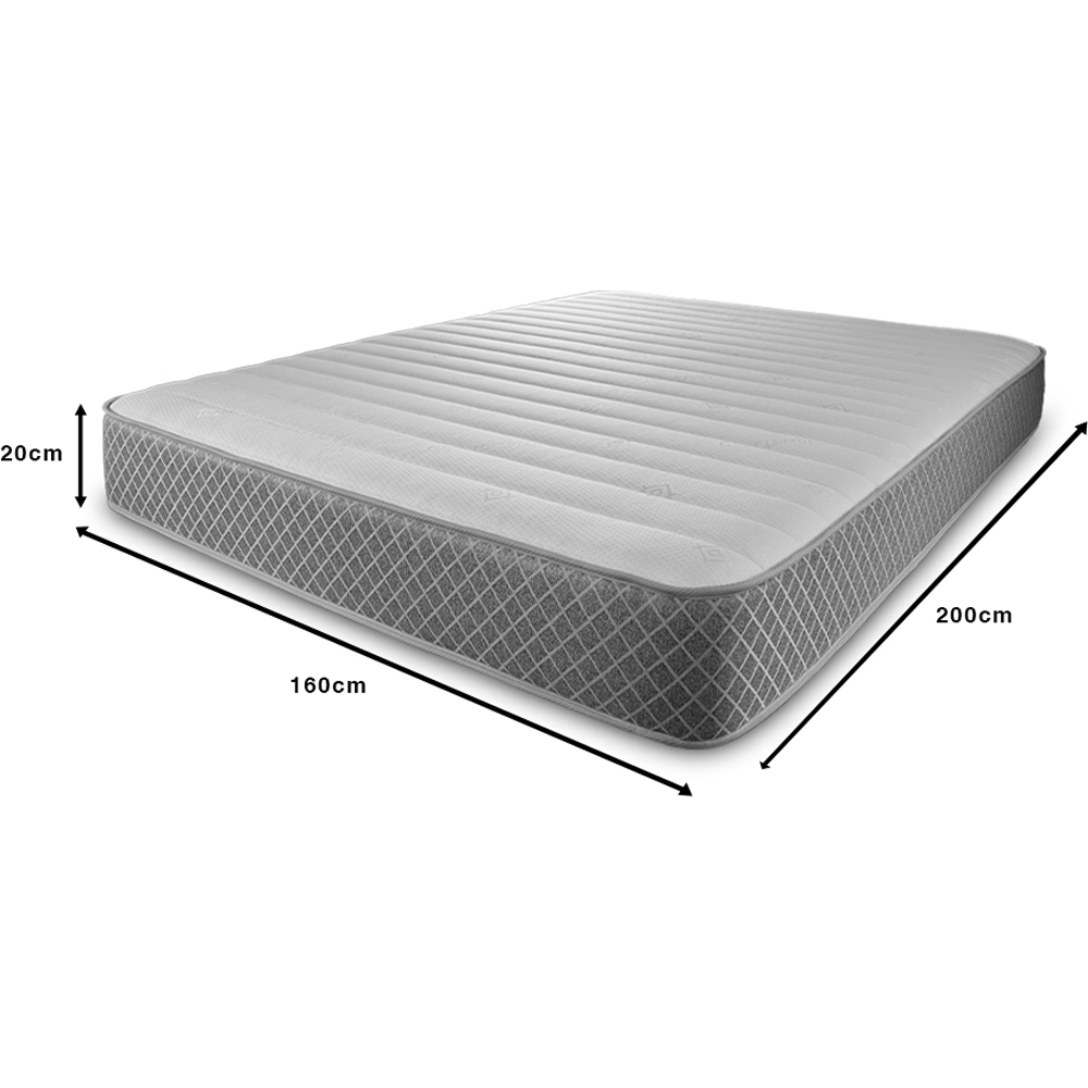 Starlight Beds European King Size Straight Line Hybrid Memory Foam and Spring Mattress Image 6