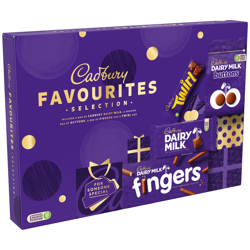 Cadbury Favourites Selection Box 370g Image 2