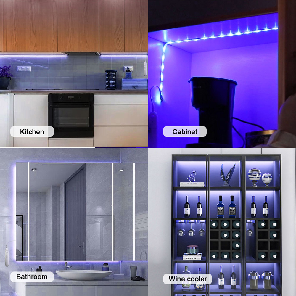 ExtraStar 1.7W Blue LED Infrared Sensor Strip Light 1m Image 5