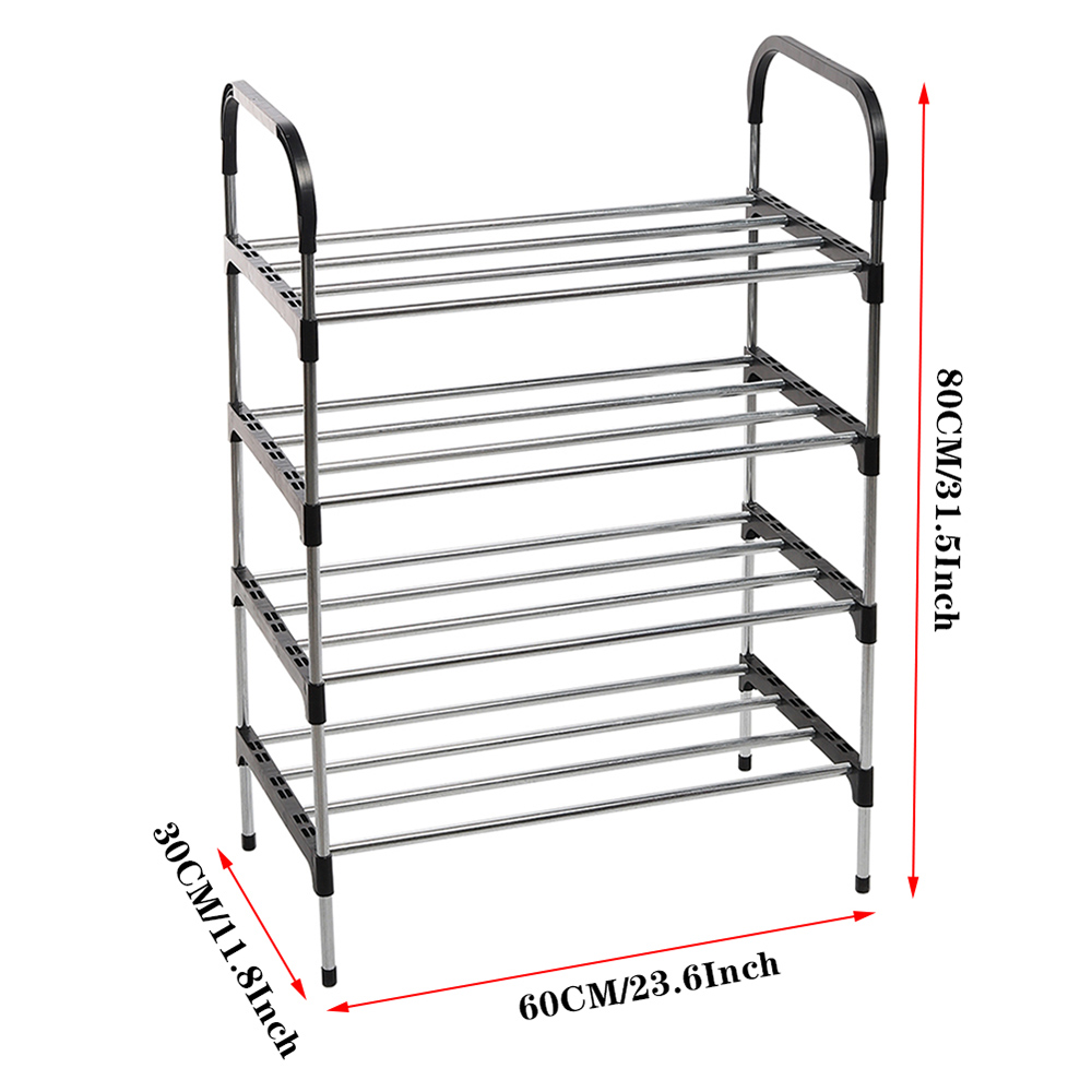 4 Tiers Shoe Rack Storage Rack Image 8