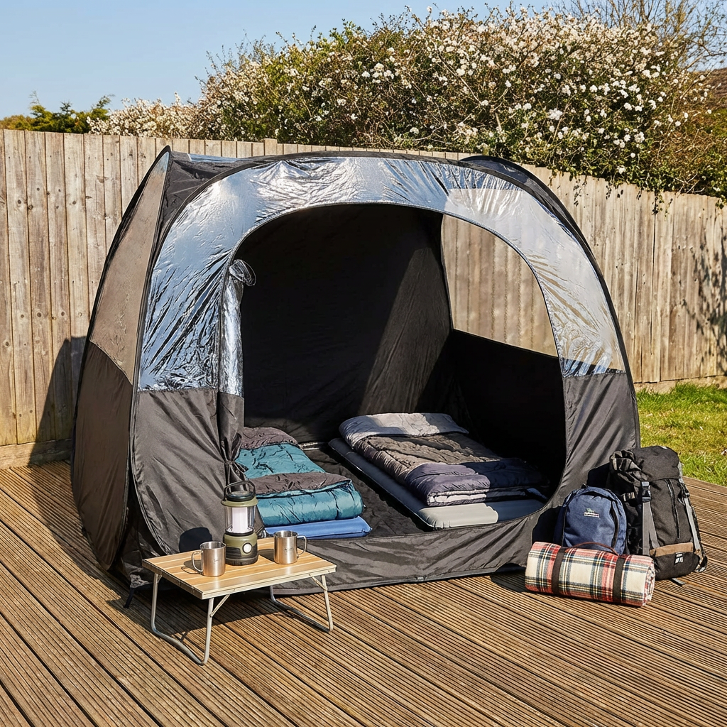 Active Sport 2 Person Black Pop Up Tent Image 7