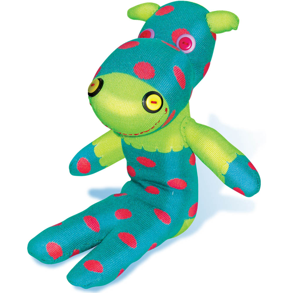 Small World Toys Make Your Own Sew-Me Animals Hippo Kit Image 3