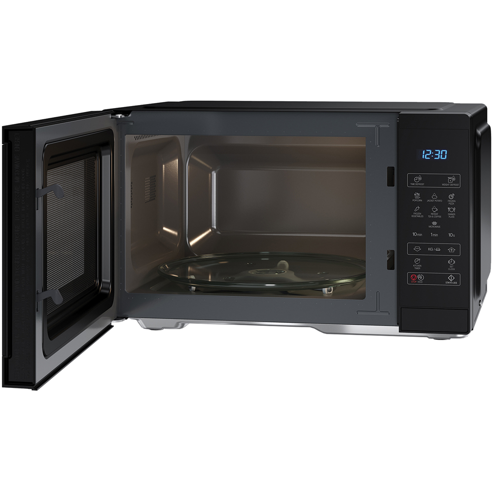 Sharp SP2521 Black 25L Solo Electronic Control Microwave Image 5