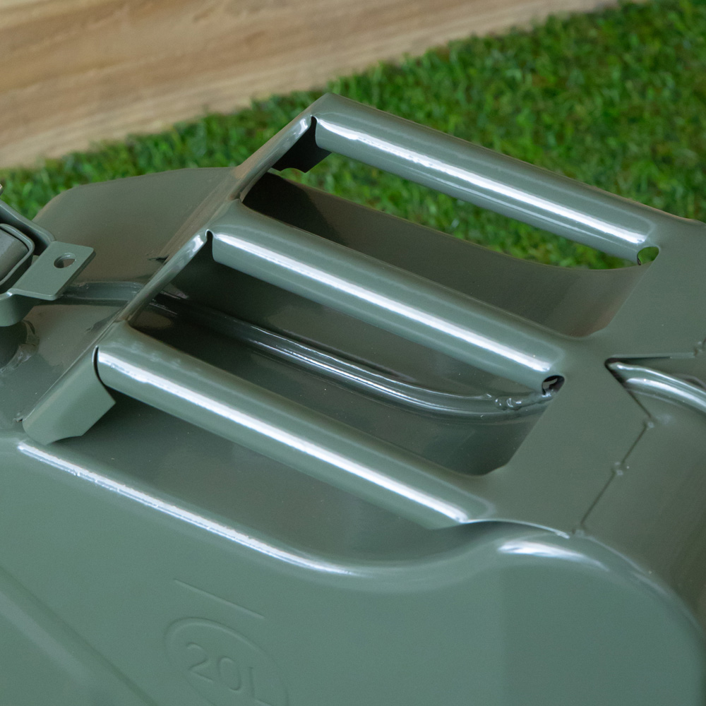 Samuel Alexander Metal Jerry Fuel Can with Leak-Proof Bayonet Closure 20L Image 4
