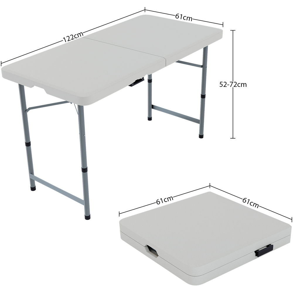 HOME VIDA 4ft Folding Table Image 7