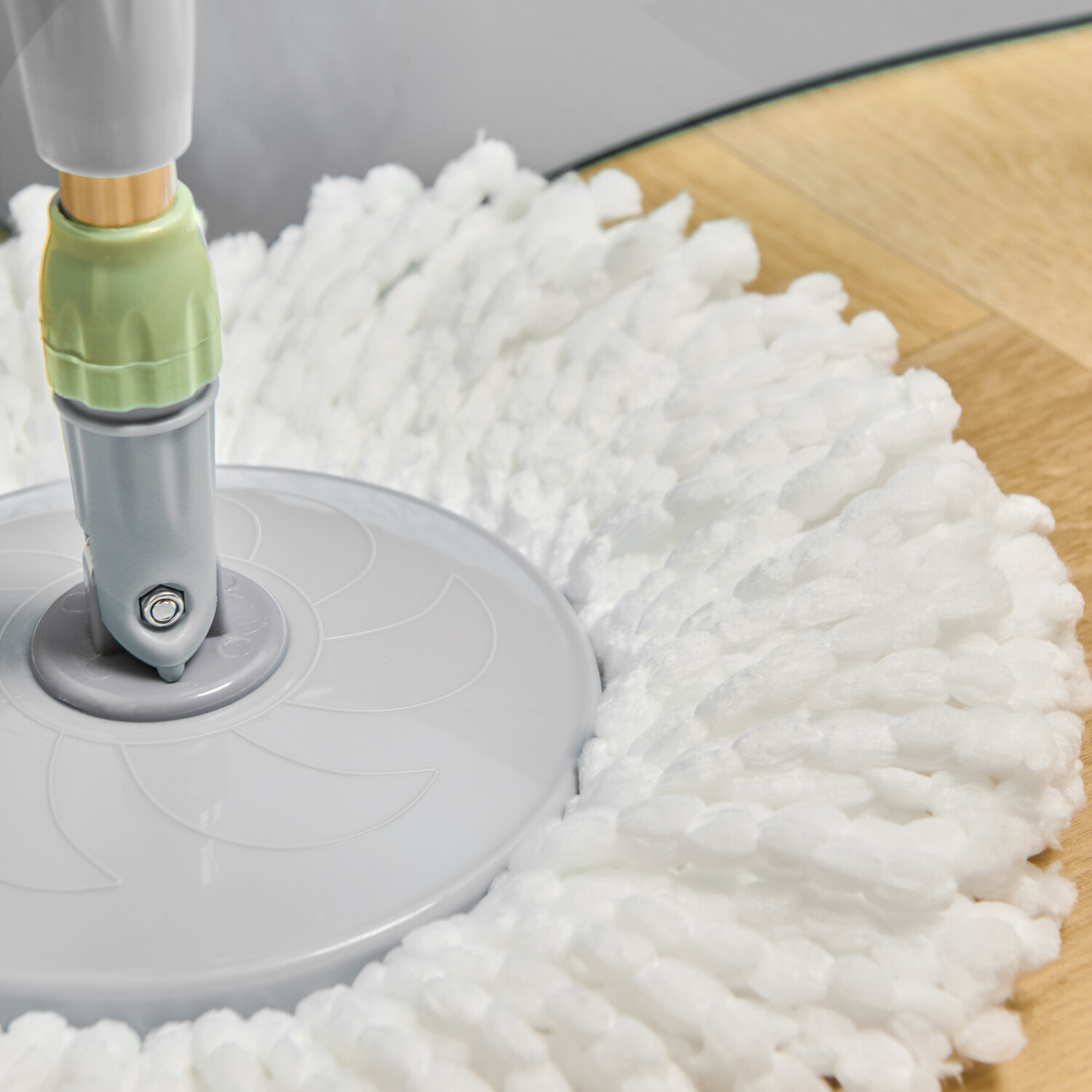 My Home Spin Mop with Bucket Grey Image 4