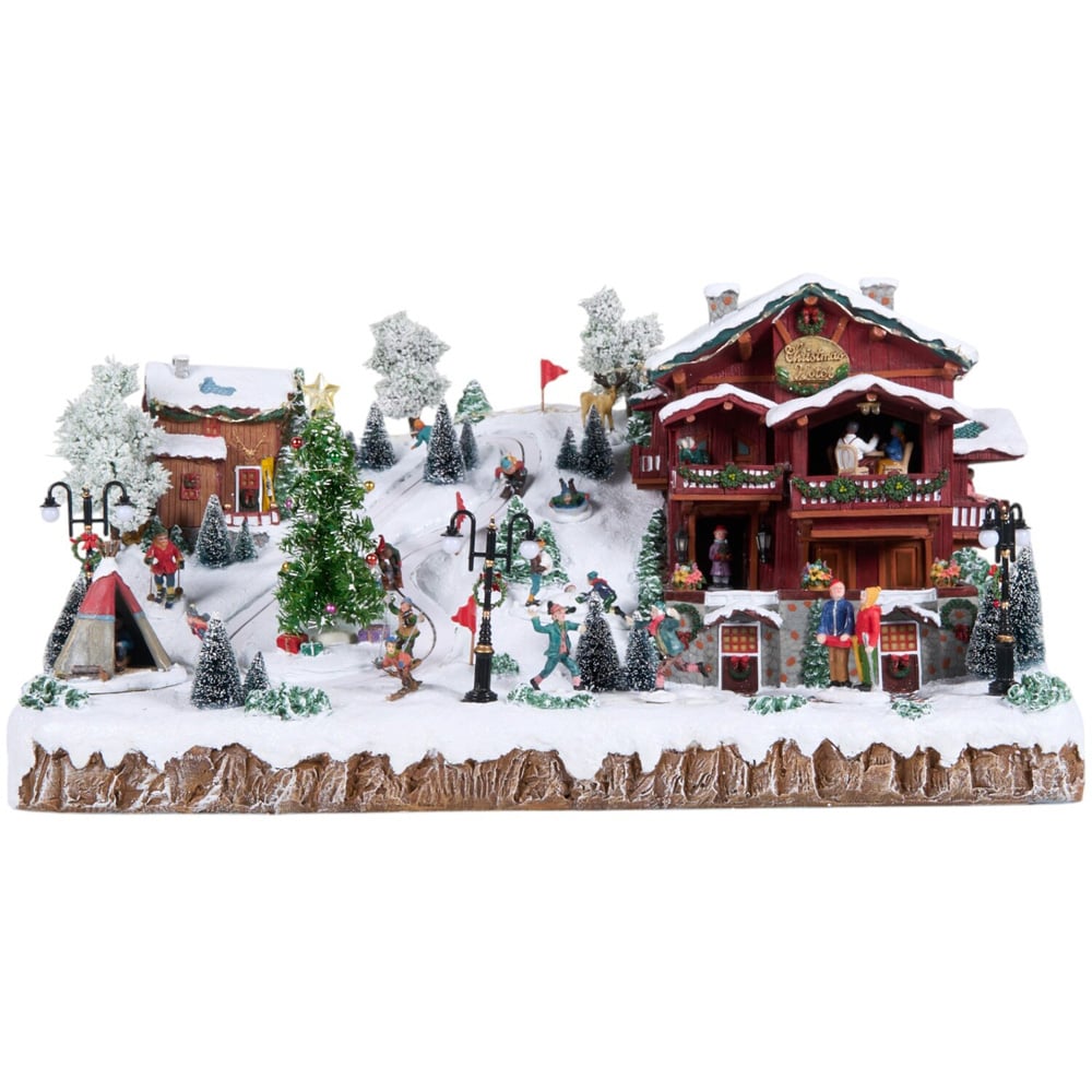 Christmas Ski Village Scene Model Image 2
