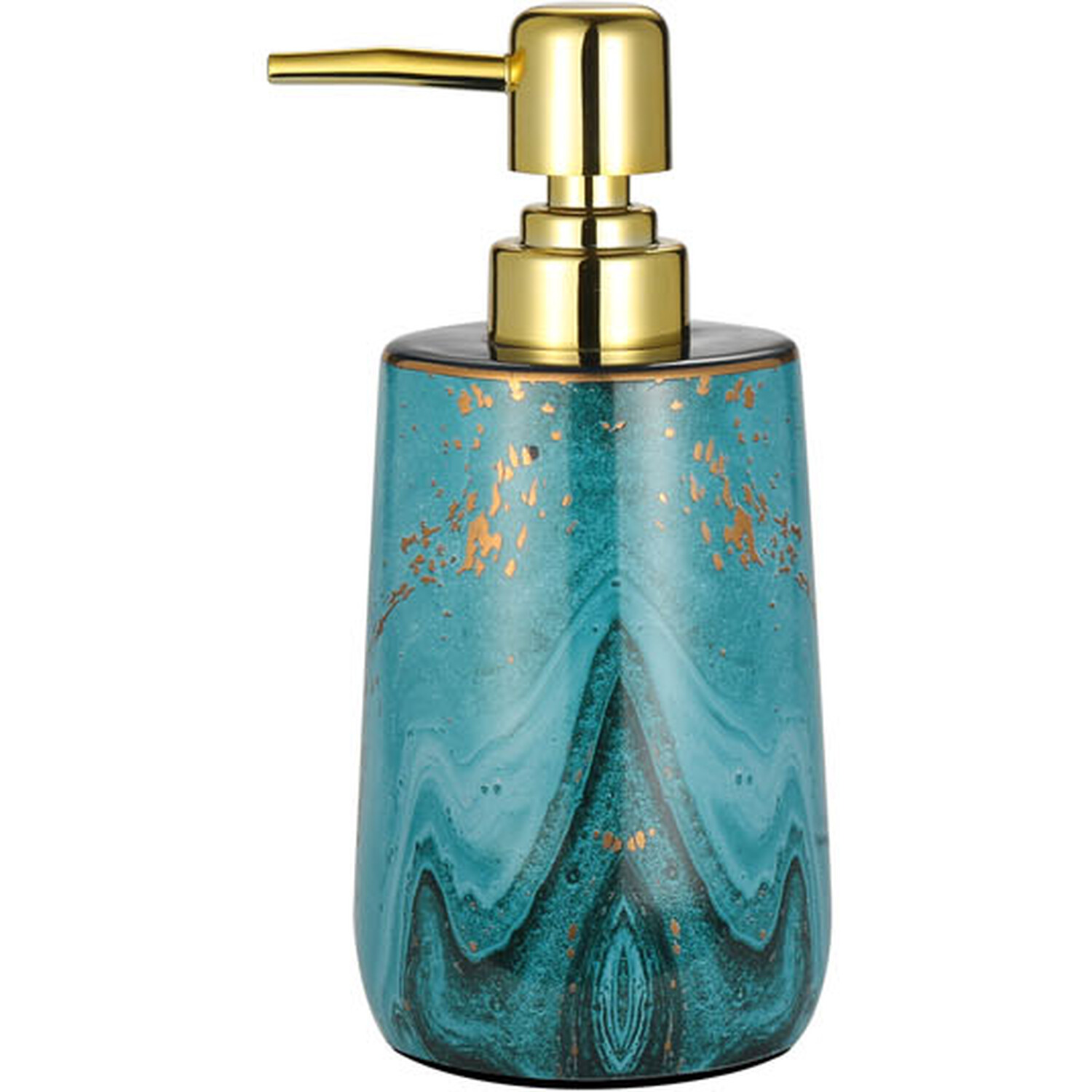 Agate Soap Dispenser - Turquoise Image 1