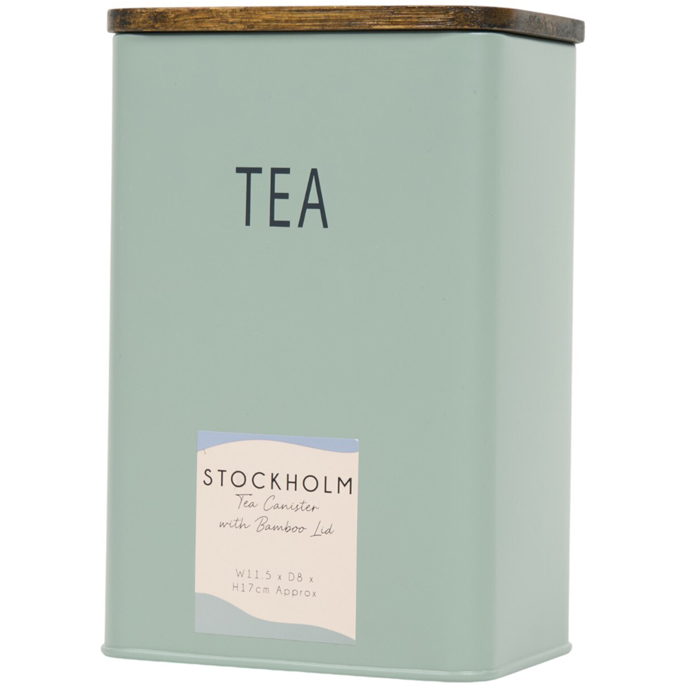 Stockholm Tea Canister with Bamboo Lid Image 5