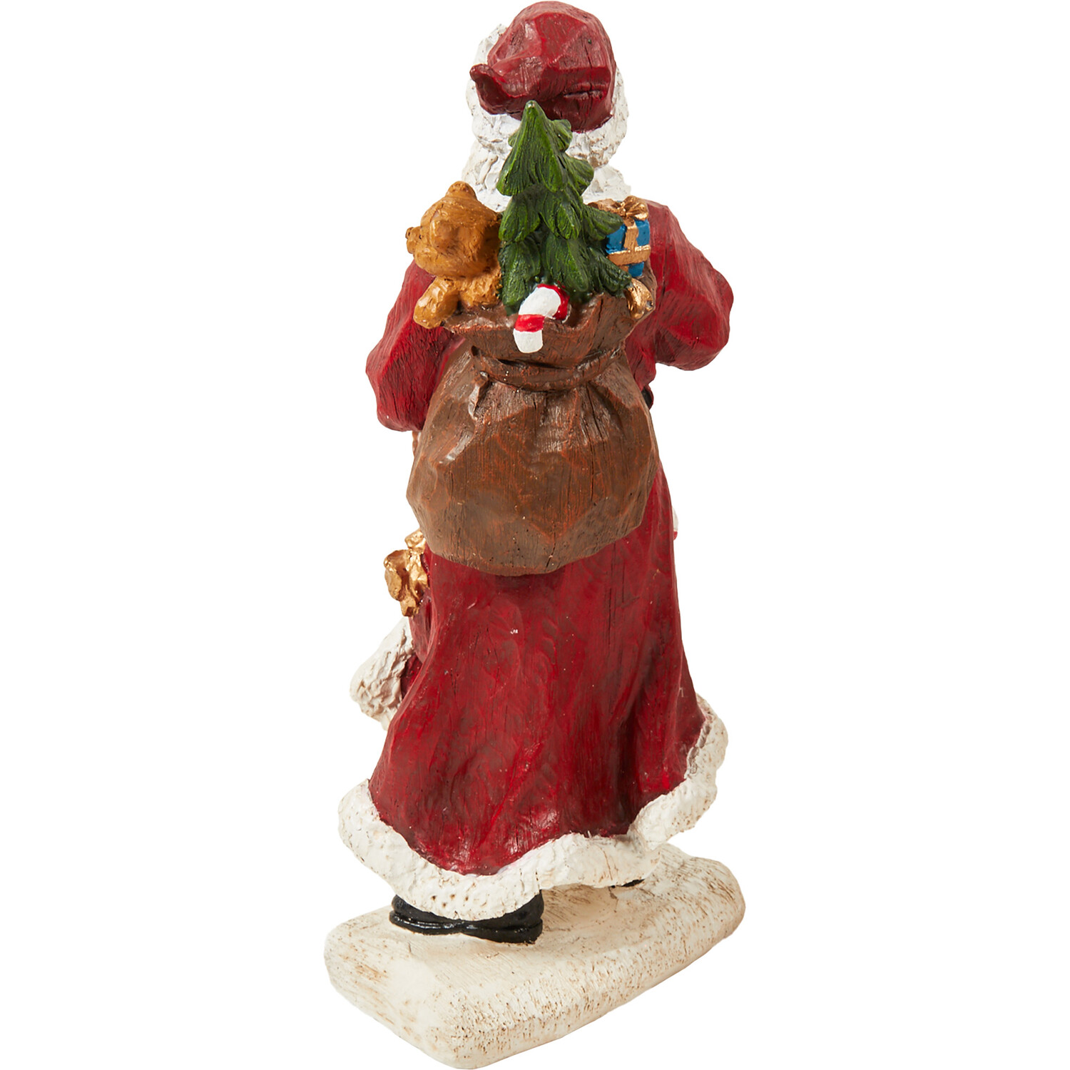 Wood Effect Traditional Santa Image 4