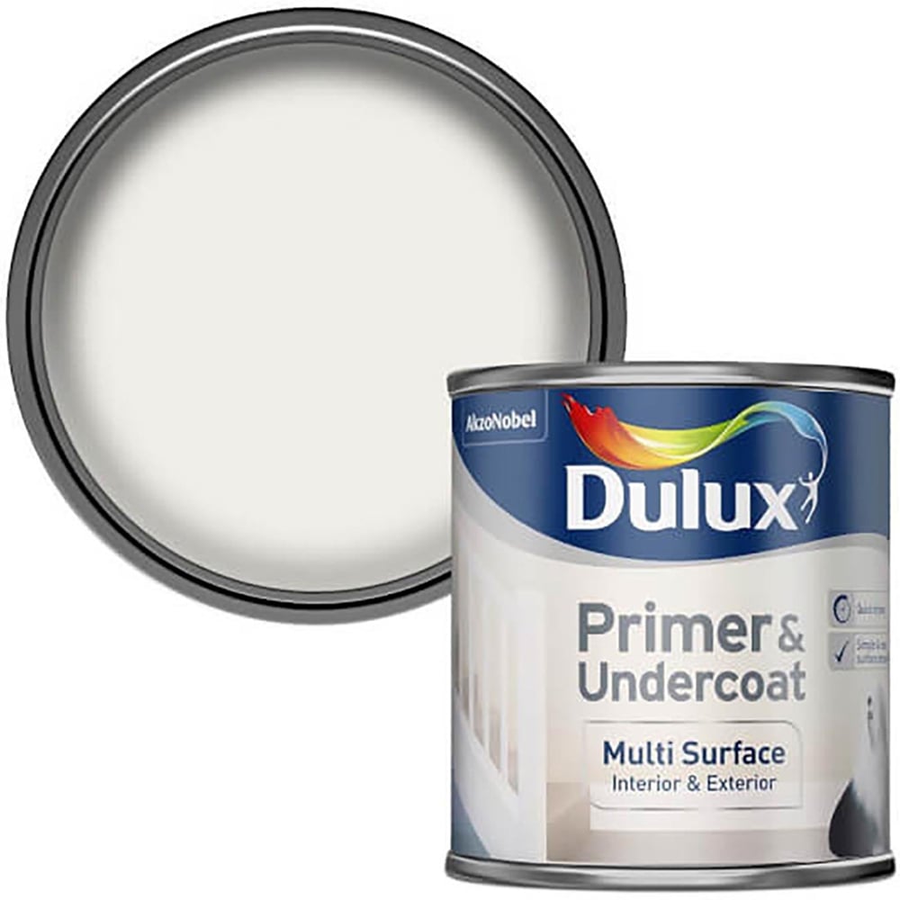 Dulux Primer & Undercoat Paint 250ml Image 1