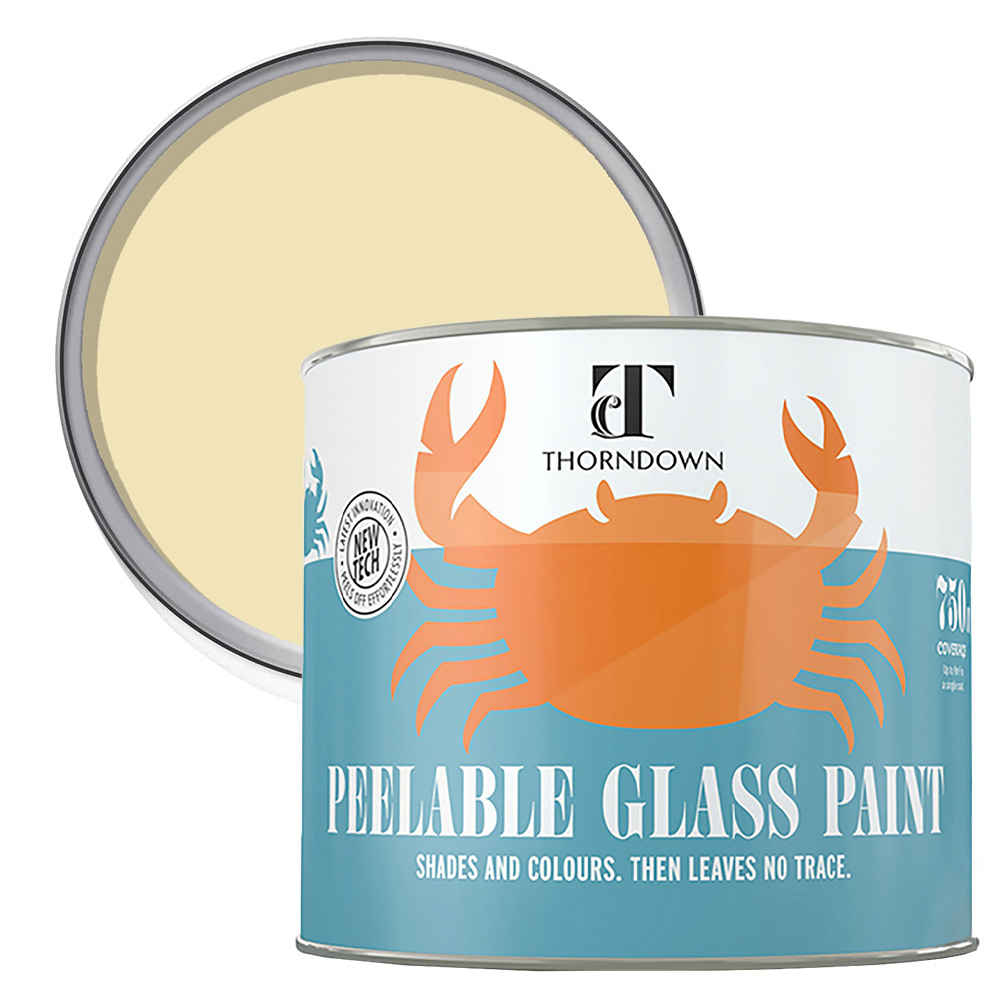 Thorndown Chantry Cream Peelable Glass Paint 750ml Image 1