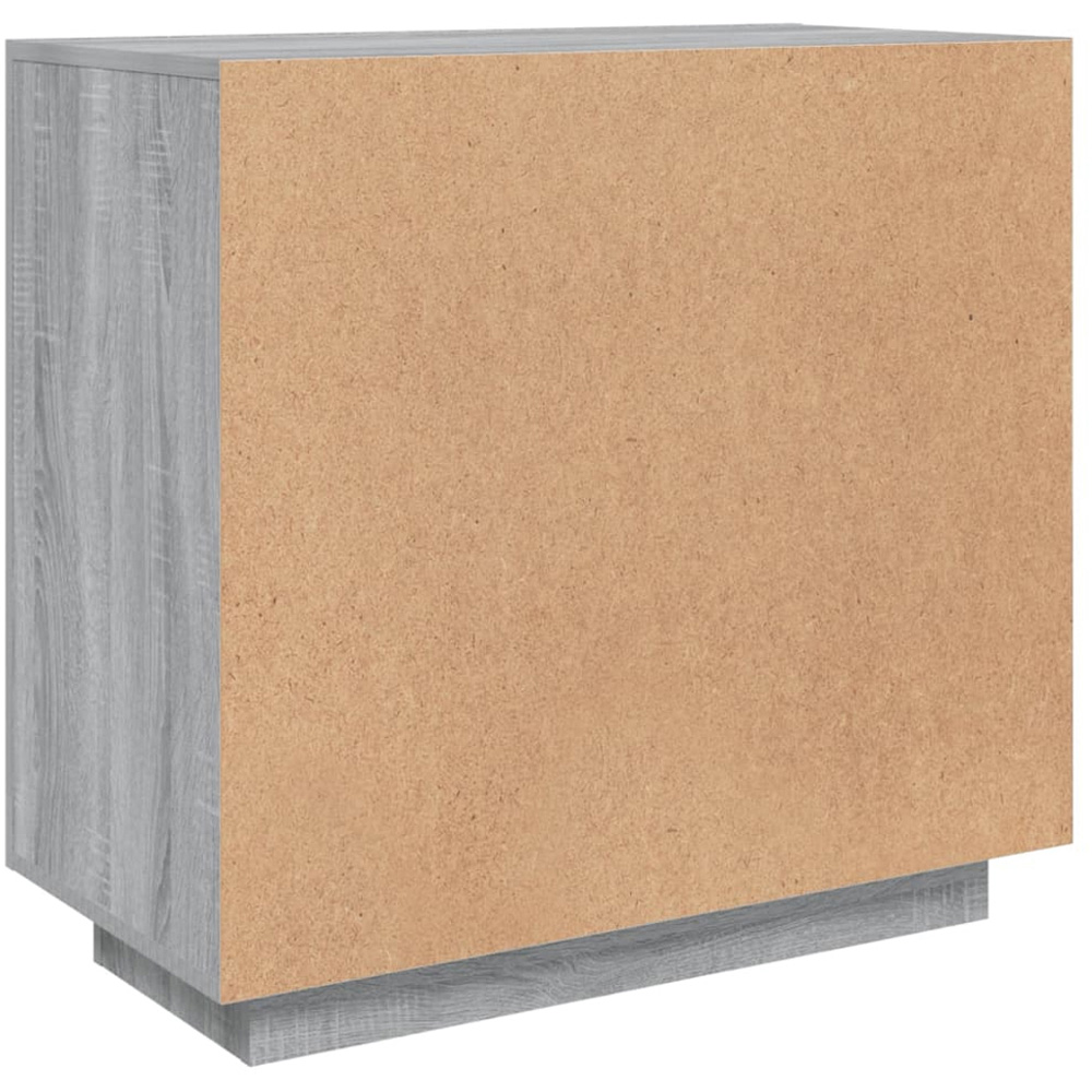 vidaXL 2 Door Grey Sonoma Sideboard Image 6