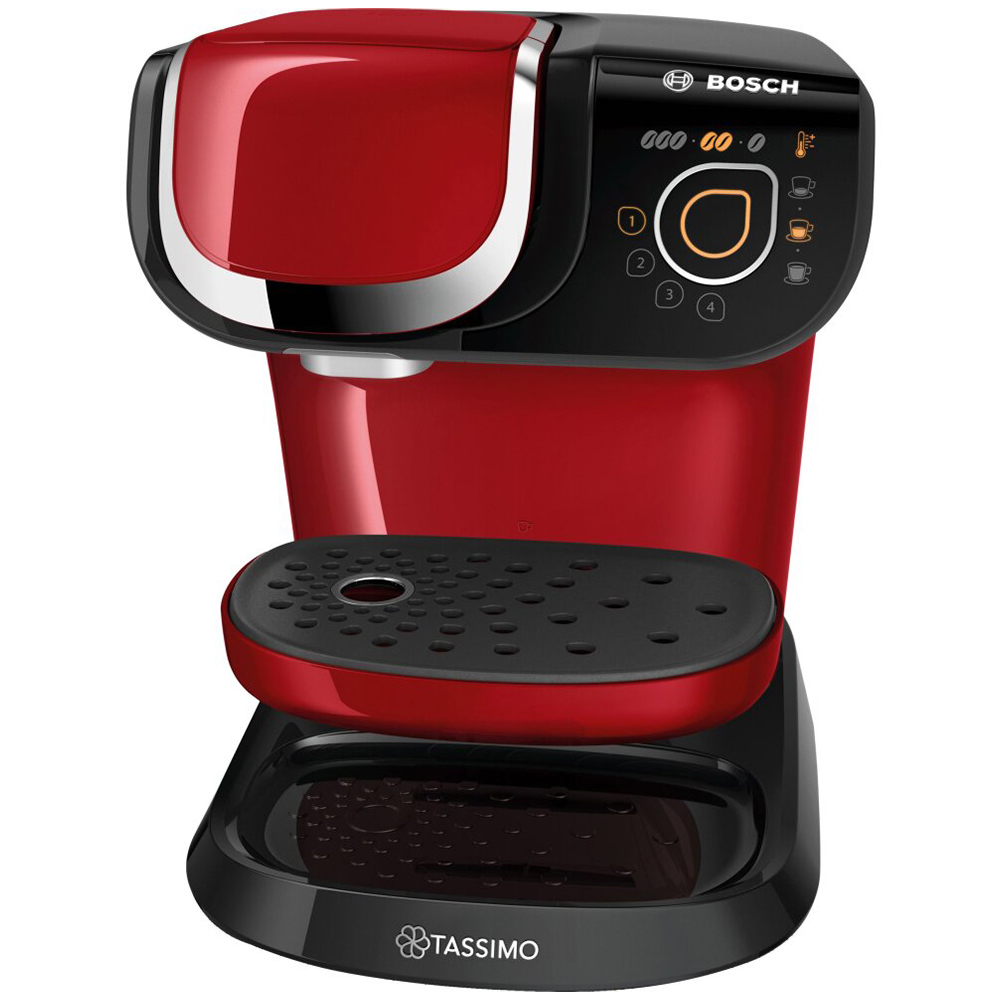 Tassimo by Bosch TAS6503GB My Way 2 Red 1.3L Coffee Machine Image 1