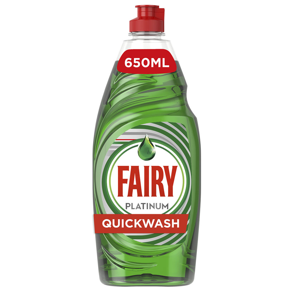 Fairy Platinum Original Washing Up Liquid 650ml   Image 1