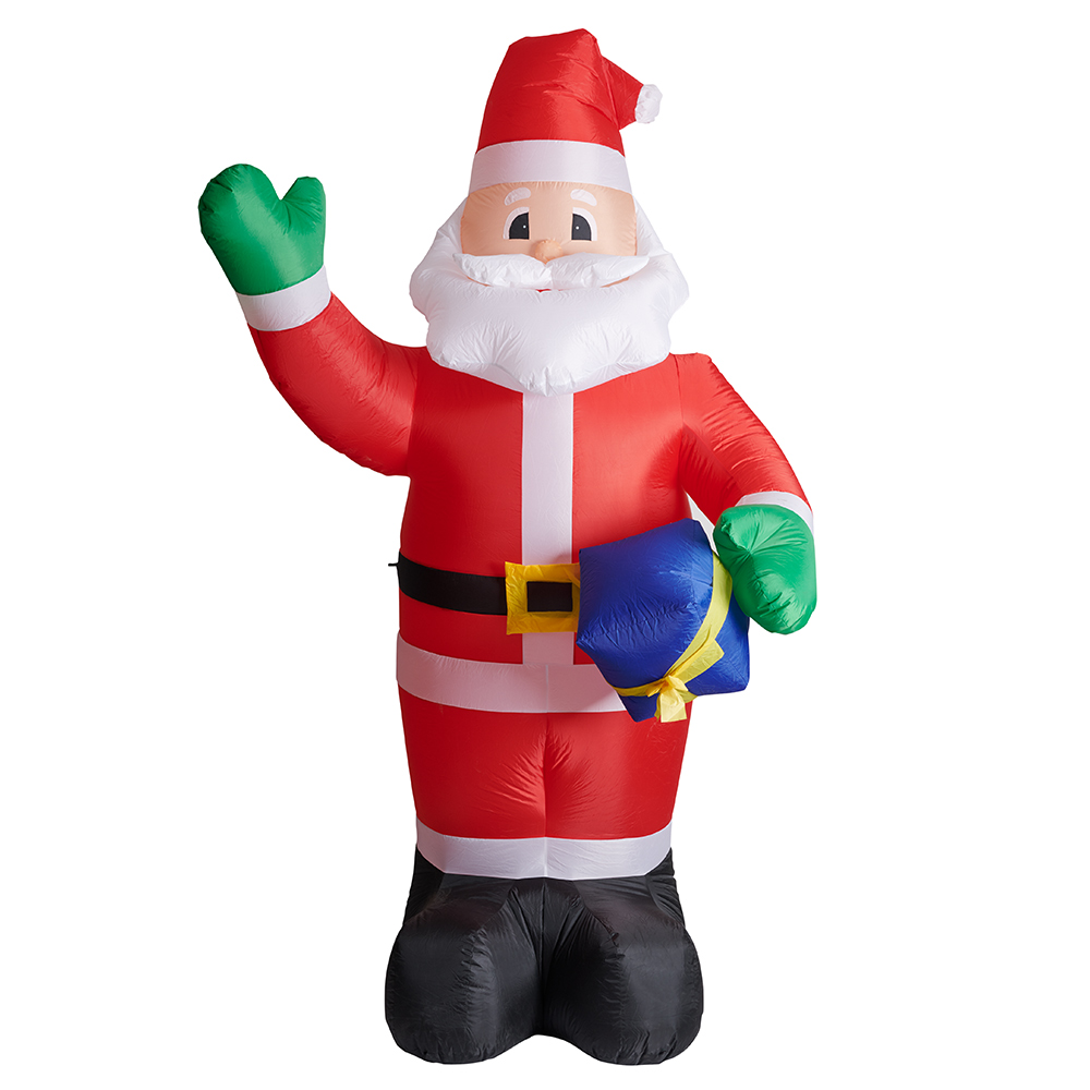 Festive 10ft Inflatable Santa Image 1