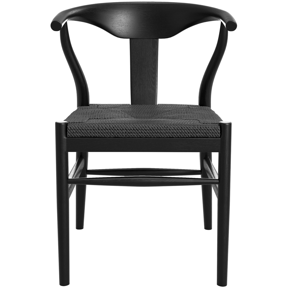 LPD Home Aries Black Dining Chair Set of 2 Image 3