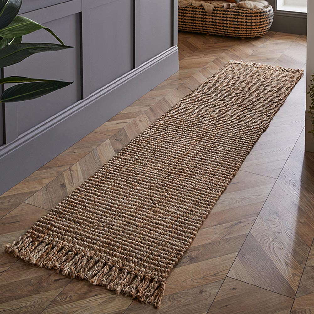 Esselle Whitefield Natural Boucle Runner 60 x 230cm Image 2