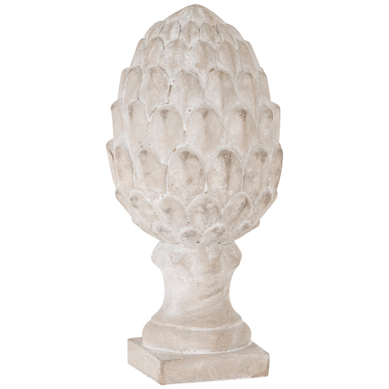 Square Base Artichoke Ornament Image